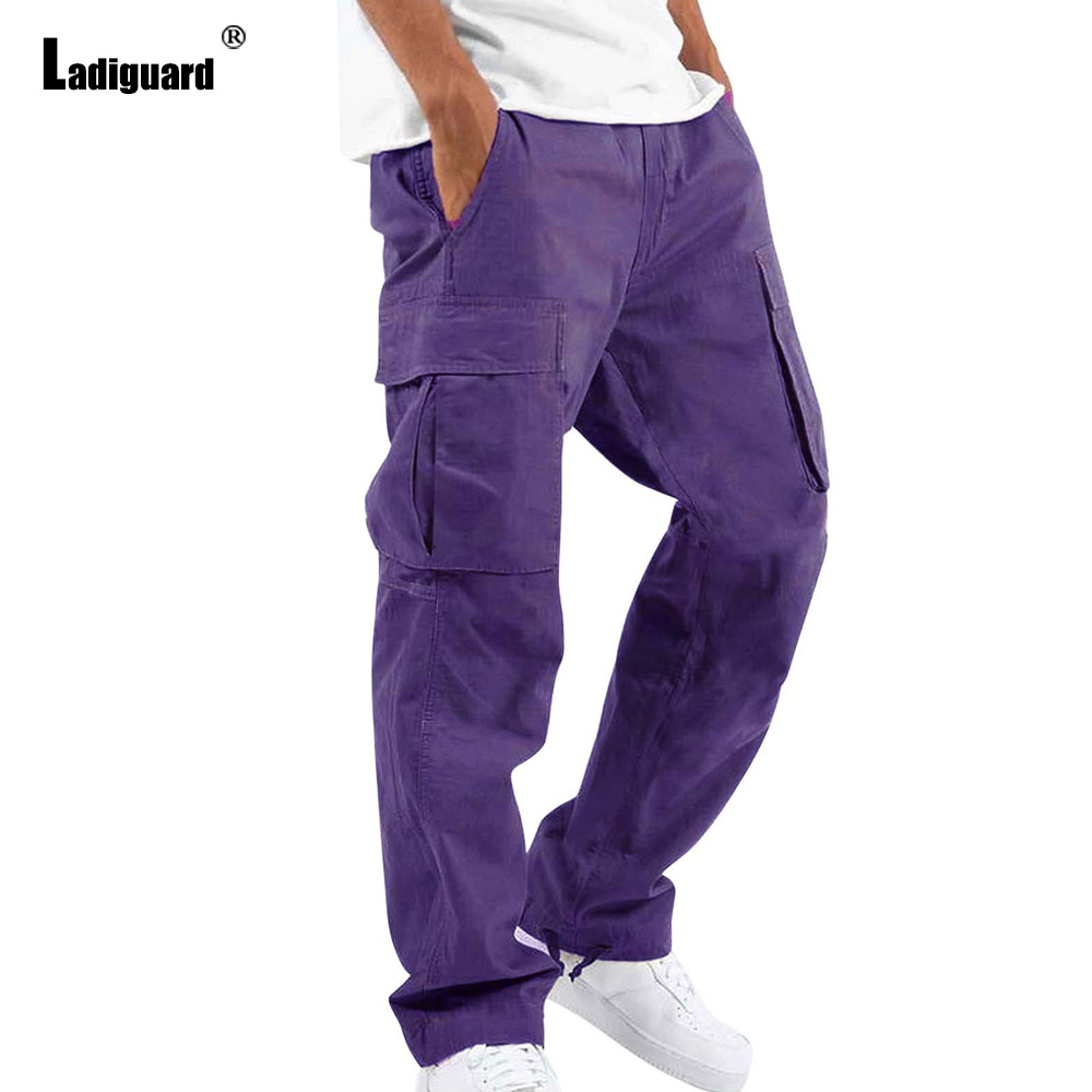 حجم كبير 5xl بنطلون رجالي متعد - مراجعة Men'S Fashion Khaki Pants وسعره