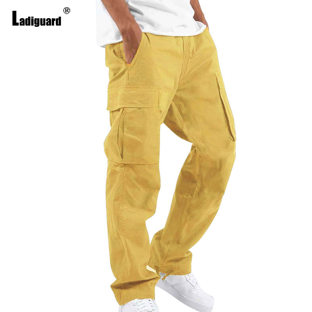 حجم كبير 5xl بنطلون رجالي متعد - مراجعة Men'S Fashion Khaki Pants وسعره