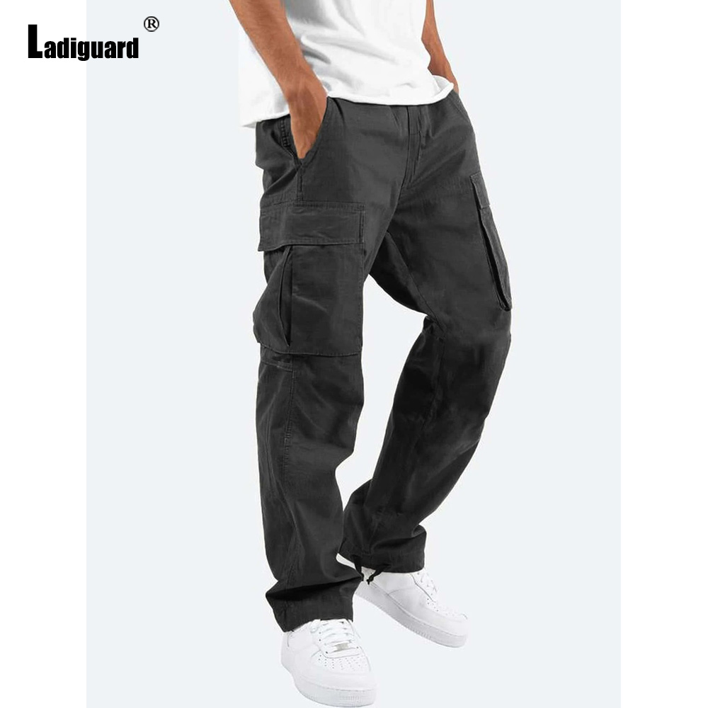 حجم كبير 5xl بنطلون رجالي متعد - مراجعة Men'S Fashion Khaki Pants وسعره