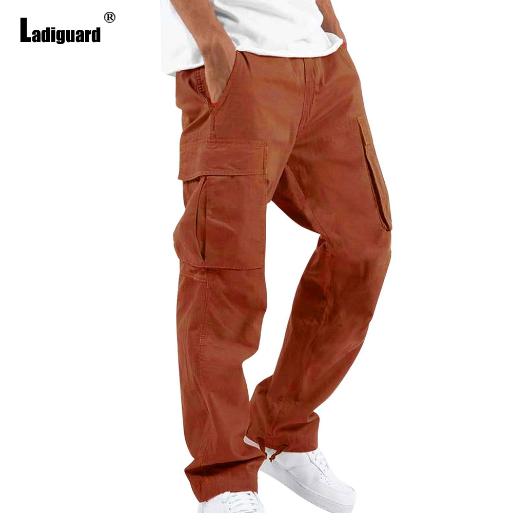 حجم كبير 5xl بنطلون رجالي متعد - مراجعة Men'S Fashion Khaki Pants وسعره