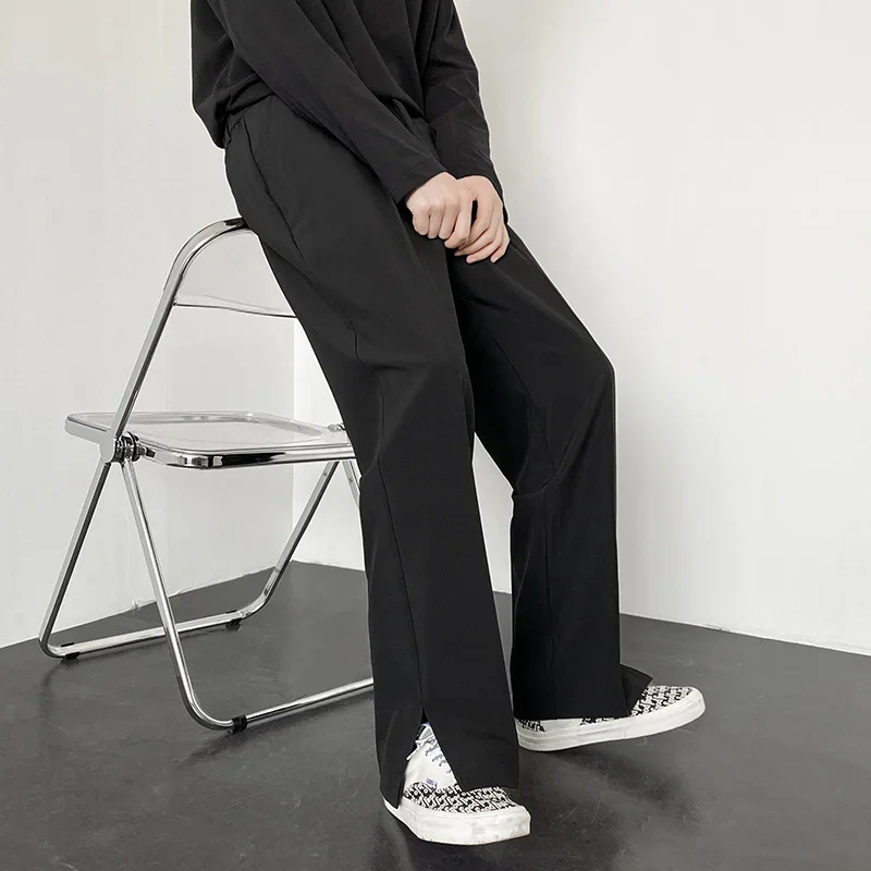 بنطلون رجالي كوري عصري بقصة مس - مراجعة Men'S Fashion Khaki Pants وسعره