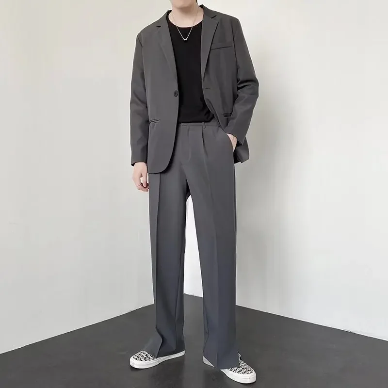 بنطلون رجالي كوري عصري بقصة مس - مراجعة Men'S Fashion Khaki Pants وسعره