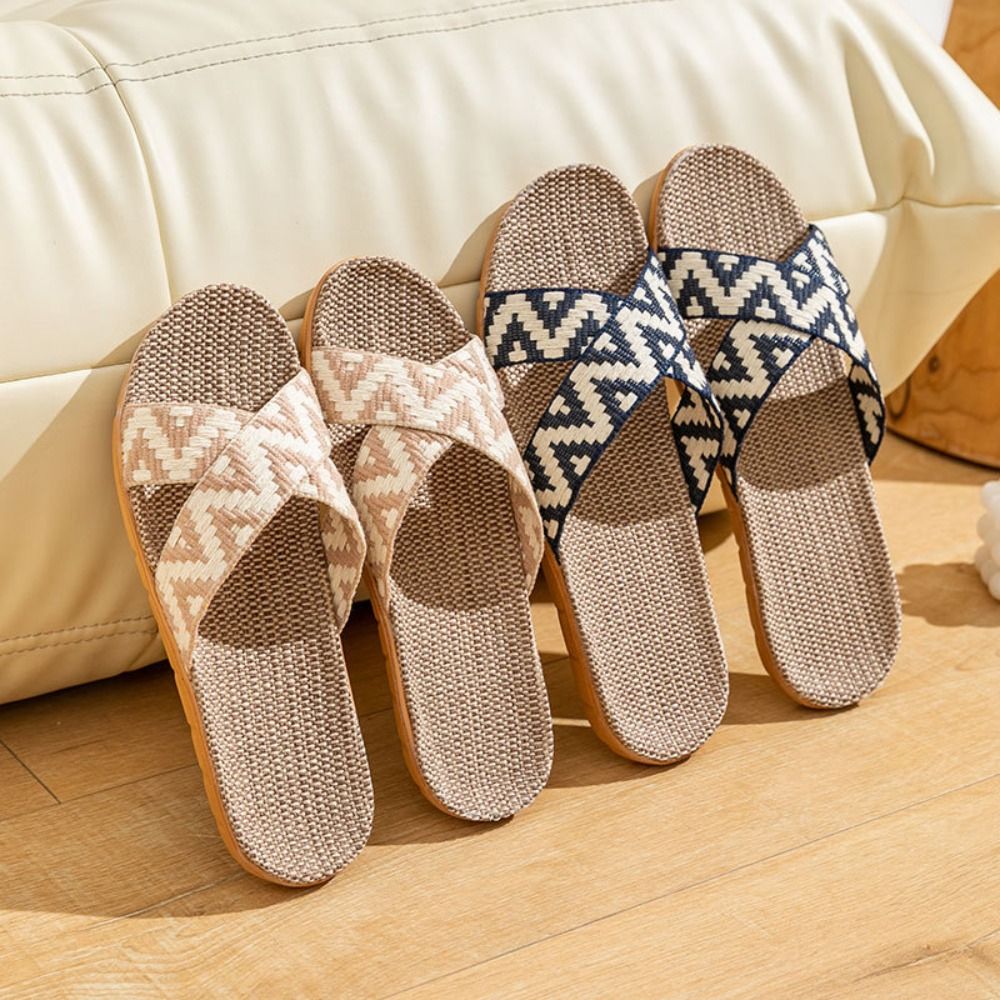 شباشب كتان عصرية بنمط عرقي، صن - مراجعة Men'S Fashion Shoes وسعره