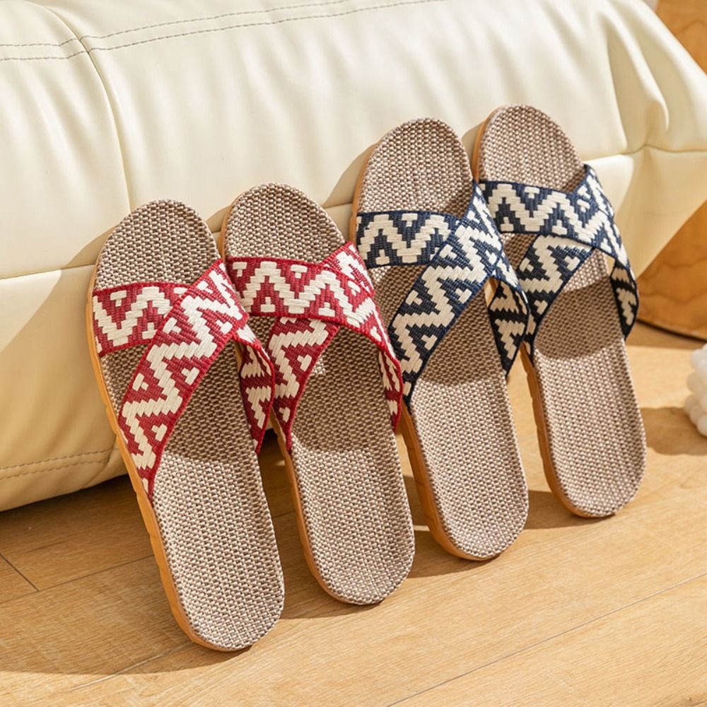شباشب كتان عصرية بنمط عرقي، صن - مراجعة Men'S Fashion Shoes وسعره