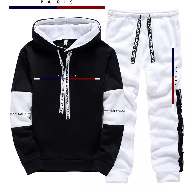 طقم رجالي مطبوع بتصميم باريسي/ - مراجعة Mens Fashion Urban وسعره