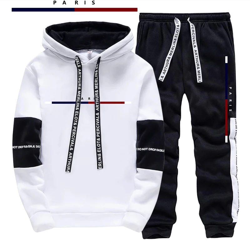 طقم رجالي مطبوع بتصميم باريسي/ - مراجعة Mens Fashion Urban وسعره