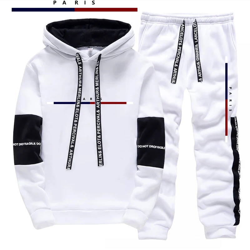 طقم رجالي مطبوع بتصميم باريسي/ - مراجعة Mens Fashion Urban وسعره